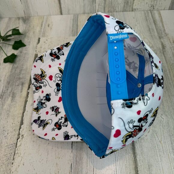 Walt Disney World Disney Parks Glitter Minnie Mouse Hearts Youth Cap Hat NWT - Picture 7 of 9